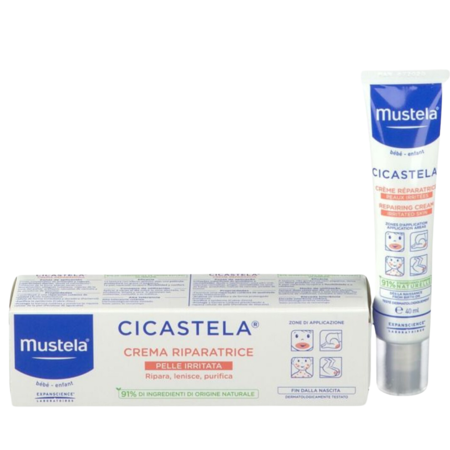Mustela Cicastela Moisture Recovery Cream (40 ML) for Baby