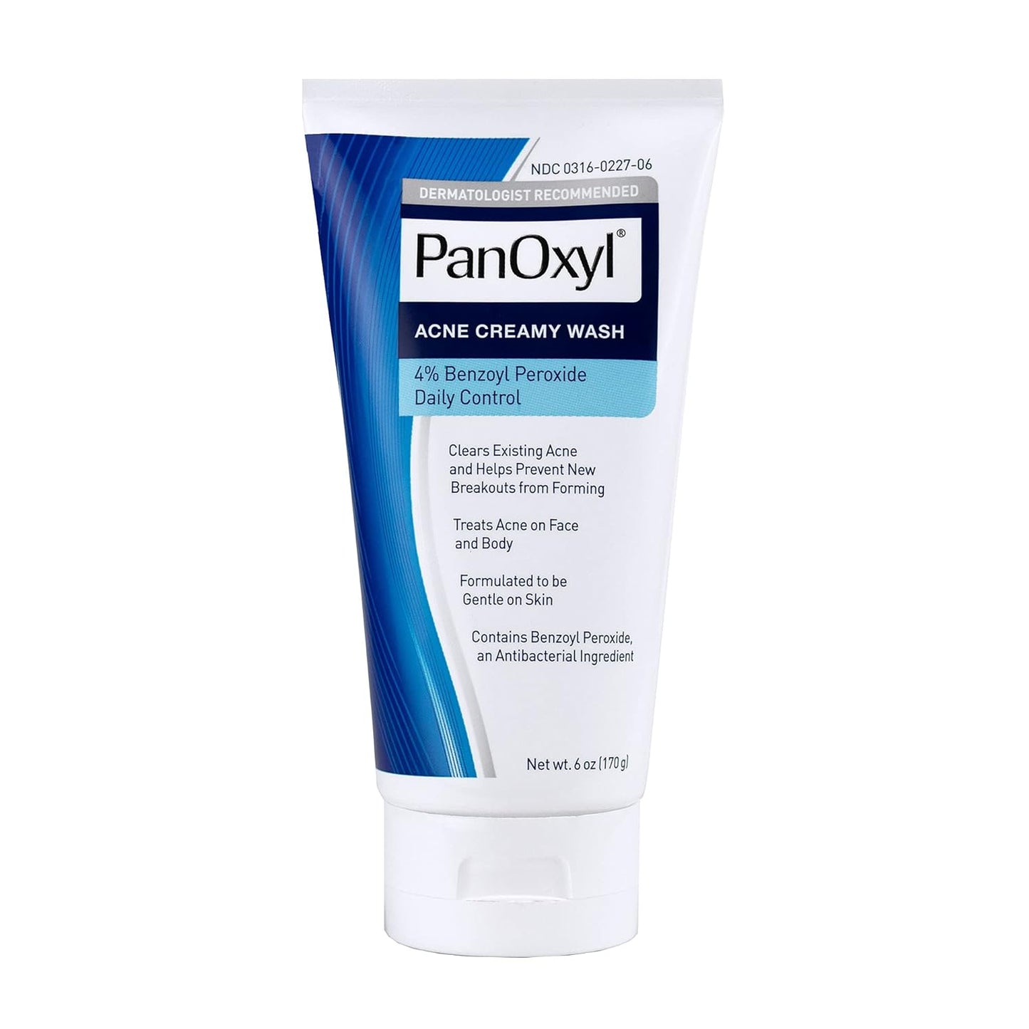 PanOxyl Benzoyl Peroxide ACNE Creamy Wash 4% (170g)| Acne Foaming Wash 10%(156g)