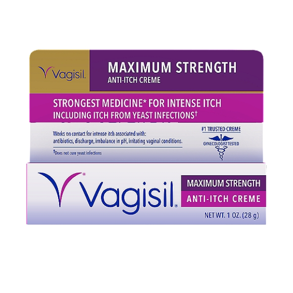 Vagisil Maximum Strength Anti-Itch Vaginal Creme 28g