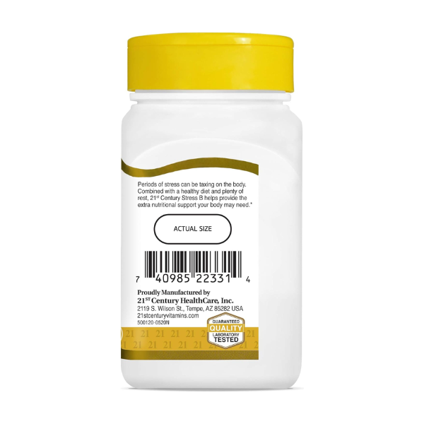 21st Century, Stress B with Zinc, 66 Tablets