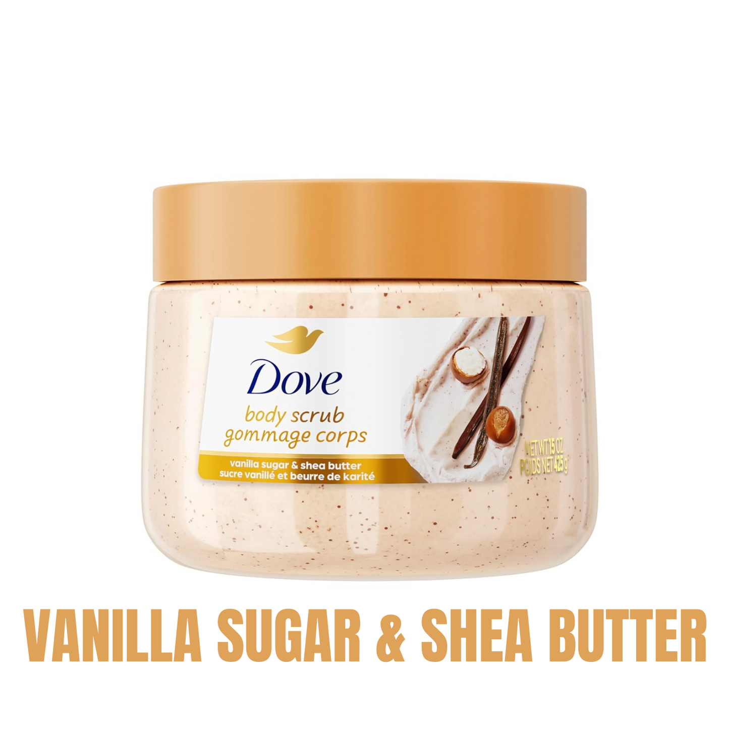 Dove Exfoliating Body Scrub 298g