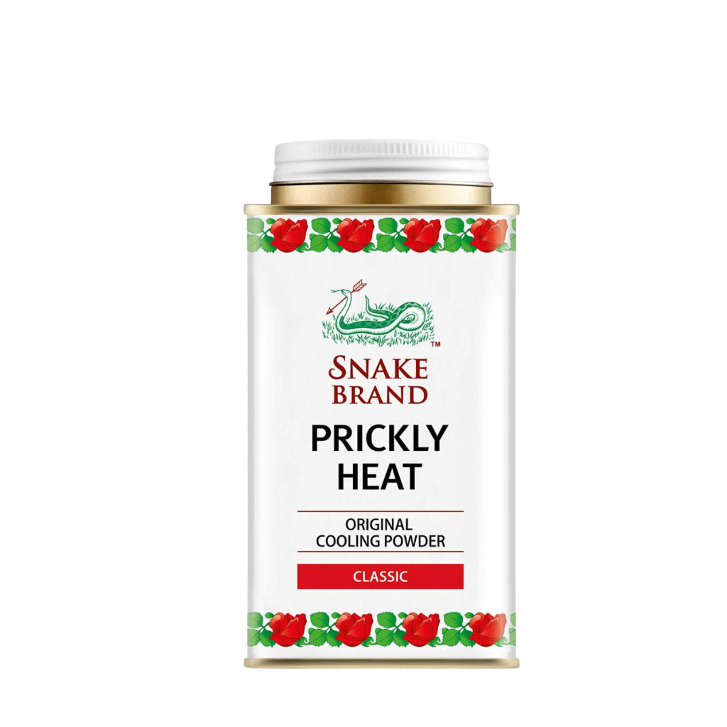 Snake Brand Prickly Heat Original Cooling Powder Classic 140GRAMS I 280GRAMS