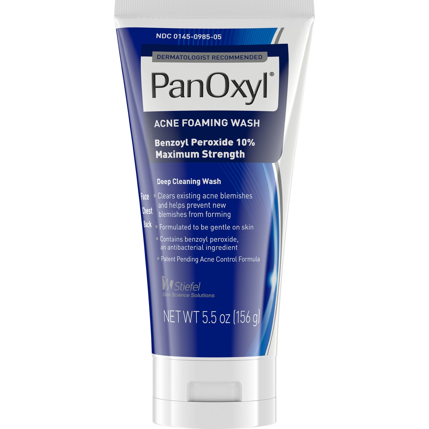 PanOxyl Benzoyl Peroxide ACNE Creamy Wash 4% (170g)| Acne Foaming Wash 10%(156g)