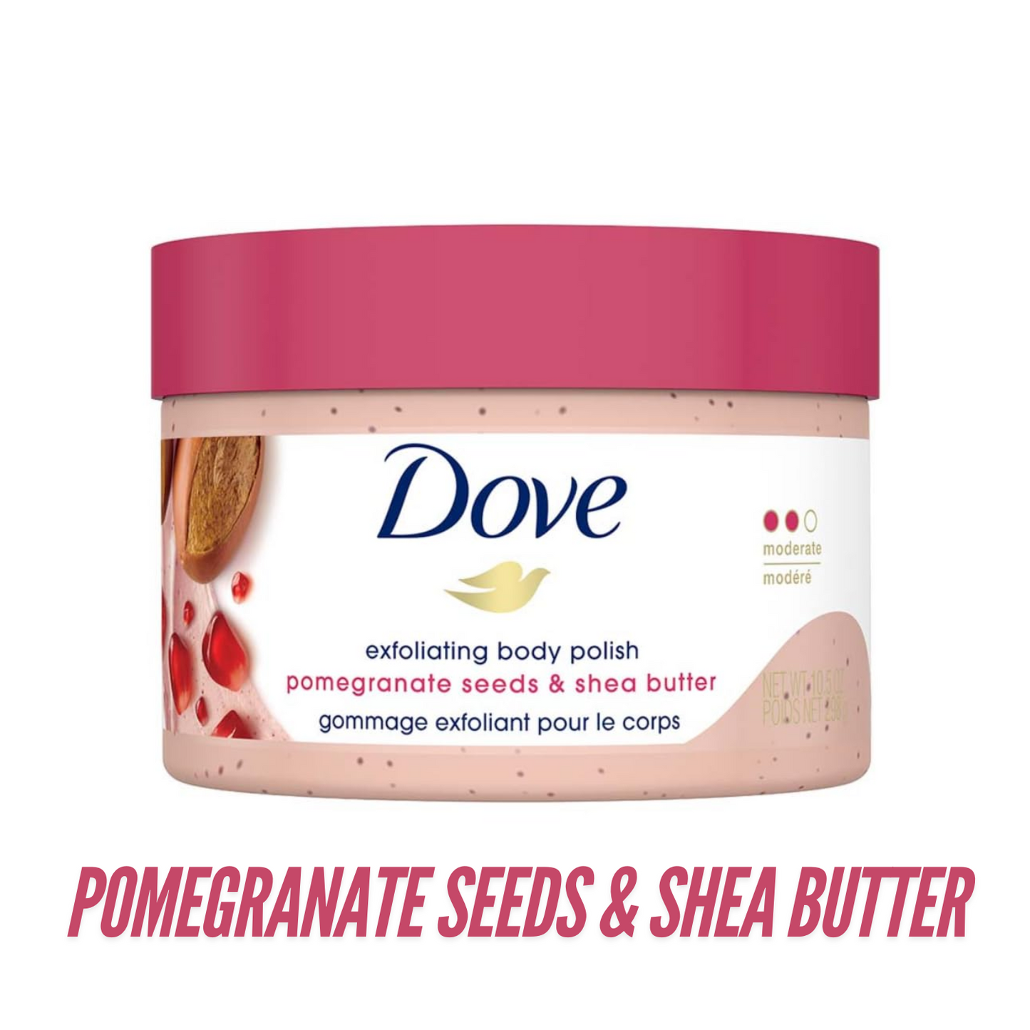 Dove Exfoliating Body Scrub 298g