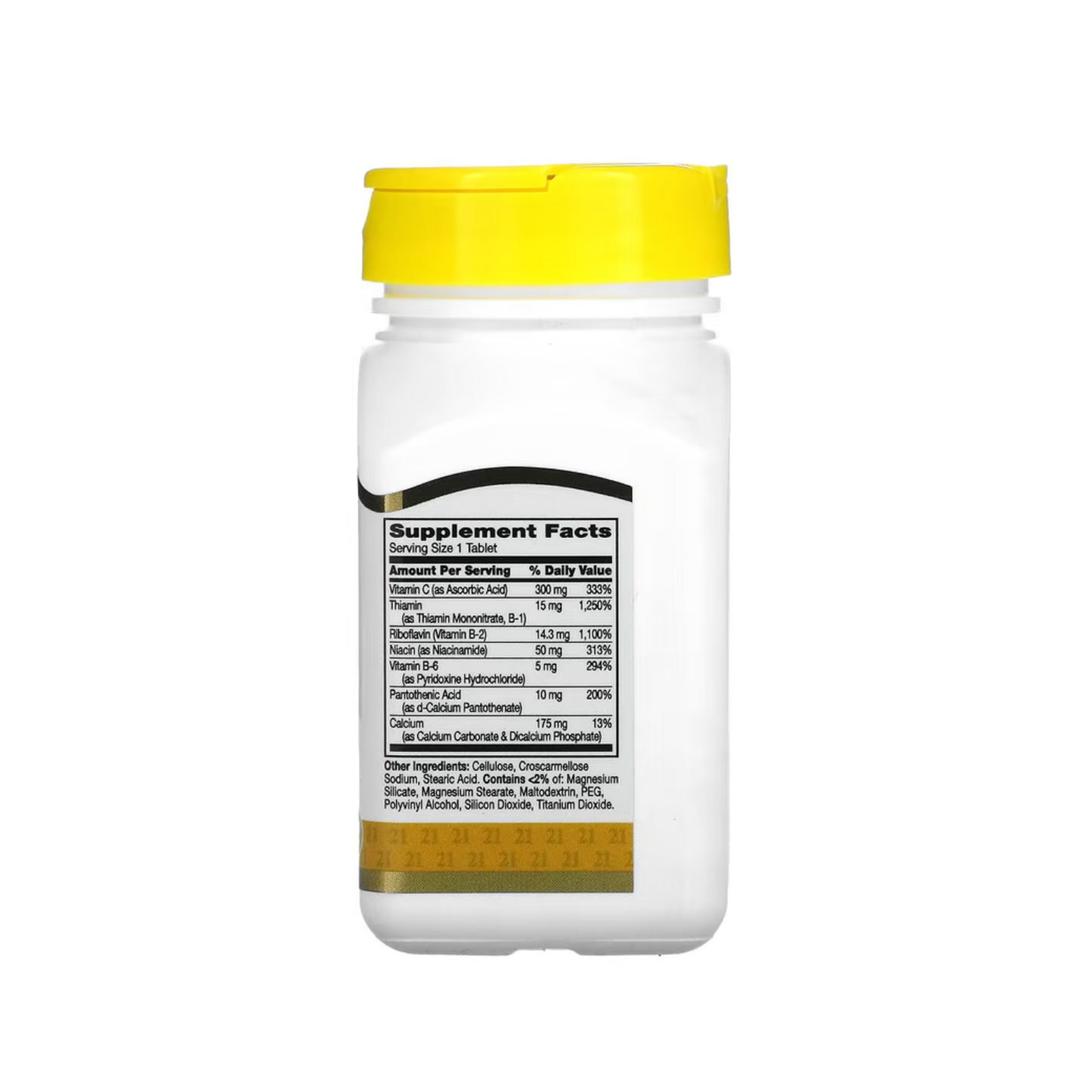 21st Century B Complex Plus Vitamin C 100 Tablets