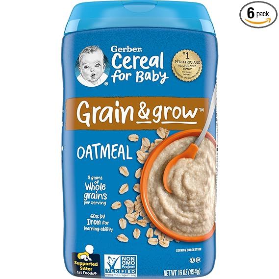 Gerber Probiotic Oatmeal Cereal 8 oz (227 g)