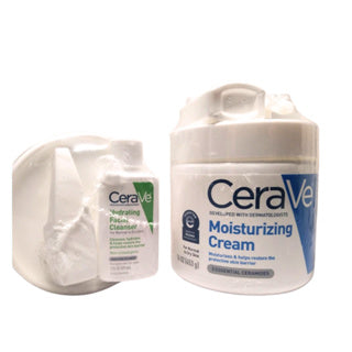 CeraVe Moisturizing Cream 453g with Freebie Cerave Hydrating Cleanser 29ml