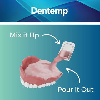DENTEMP RELINE-IT DENTURE RELINER 2 RELINES