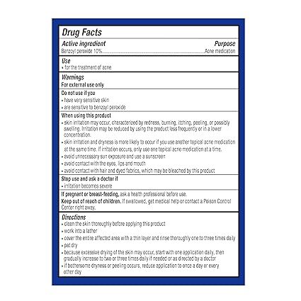 PanOxyl Acne Treatment Bar with 10% Benzoyl Peroxide, Maximum Strength Acne Bar Soap 113g