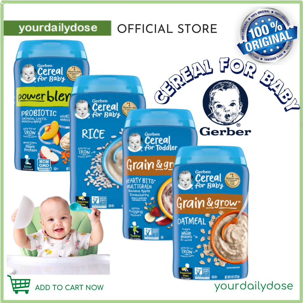 Gerber Probiotic Oatmeal Cereal 8 oz (227 g)