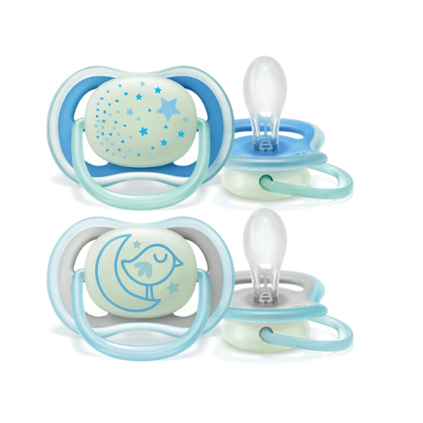 Philips Avent Soother Ultra Air/Nighttime Pacifier (2 Pieces)