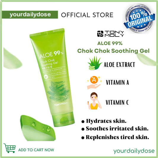 Tonymoly Aloe 99% Chok Chok Soothing Gel 250mL