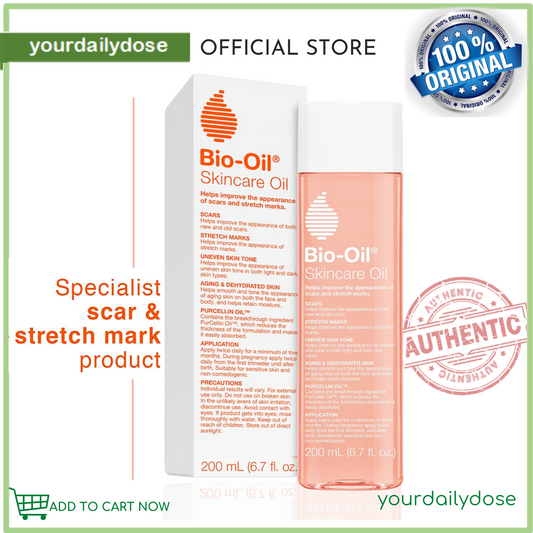 Bio-Oil Skincare Oil 200ml 6.7 oz Body Oil for Scars and Stretchmarks