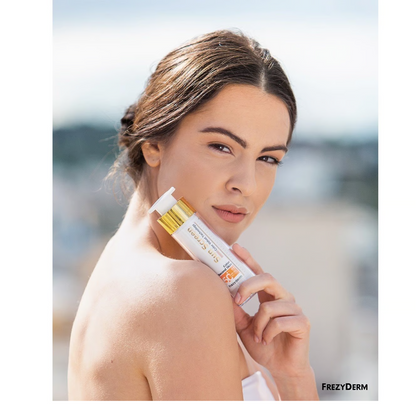 FREZYDERM SUN SCREEN VELVET SECOND SKIN TECHNOLOGY SPF 50+ 50ML (Clear Variant)