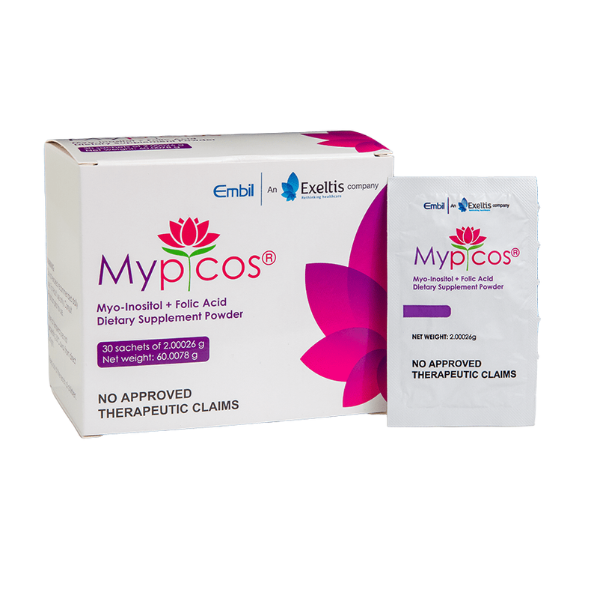 MYPICOS MYO-INOSITOL + FOLIC ACID DIETARY SUPPLEMENT POWDER 1 SACHET