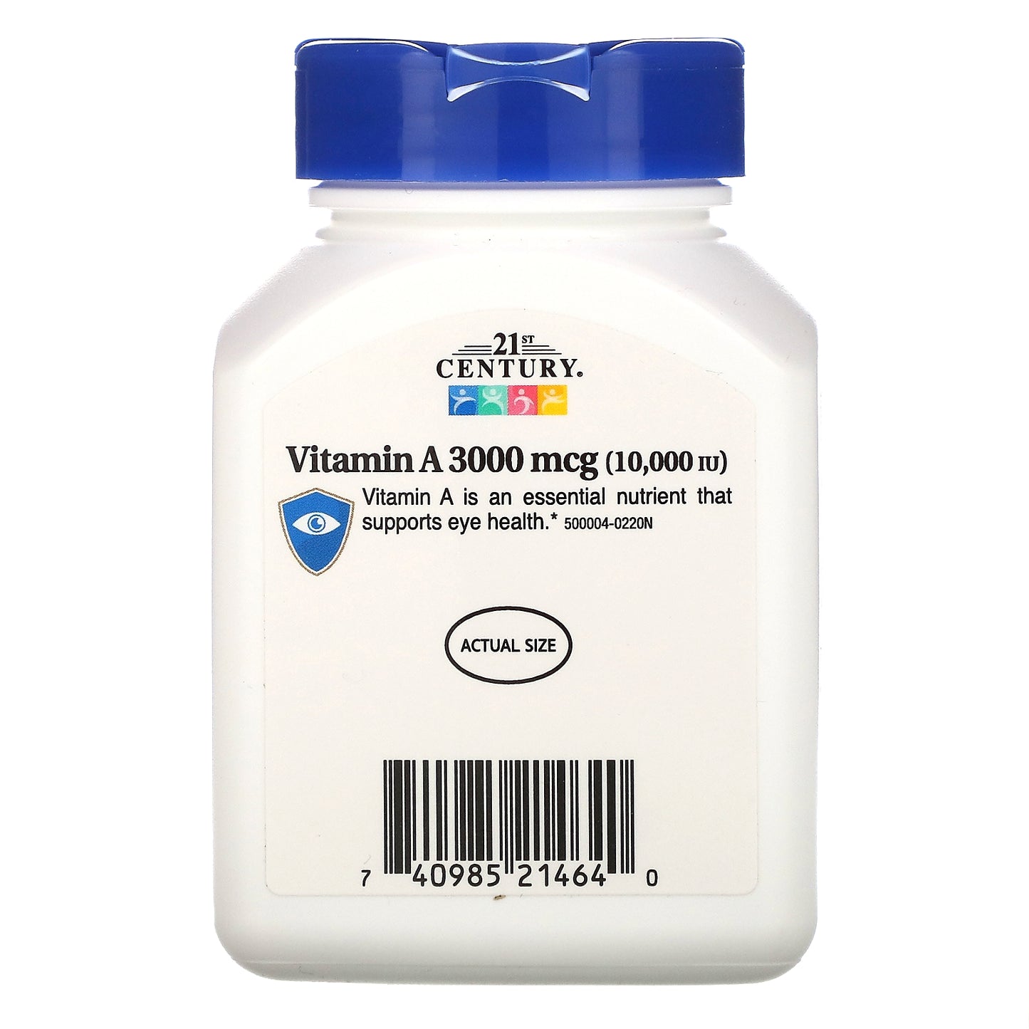 21st Century Vitamin A 3,000 mcg (10,000 IU) 110 Softgels