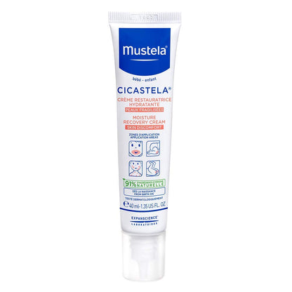 Mustela Cicastela Moisture Recovery Cream (40 ML) for Baby