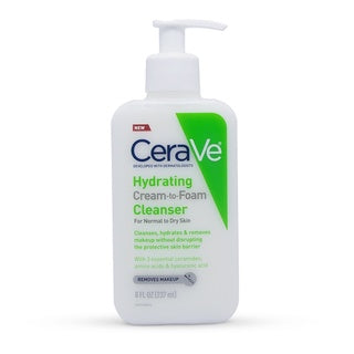CeraVe Hydrating Cleanser | Smoothing Cleanser 236ml  | Moisturizing Cream 454g