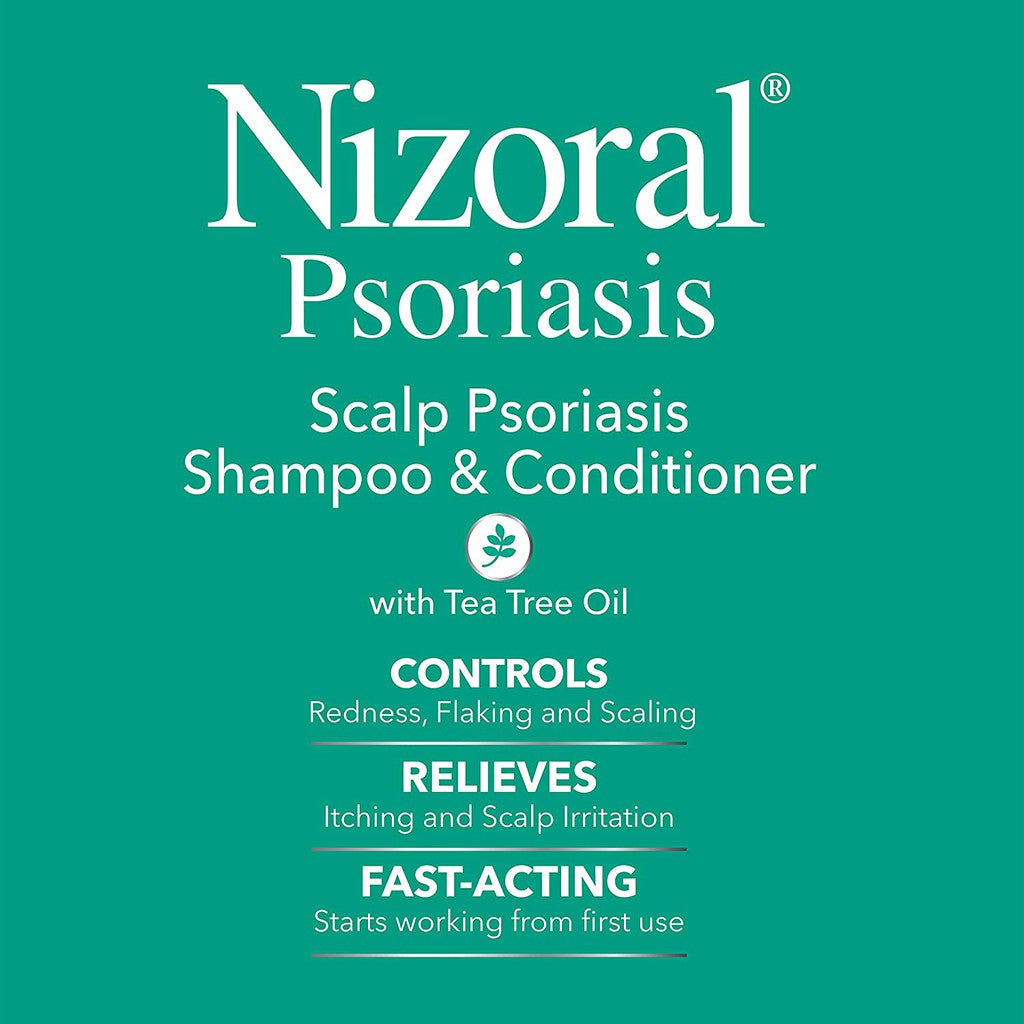 Nizoral Scalp Psoriasis Salicylic Acid 3% Shampoo & Conditioner 325ml
