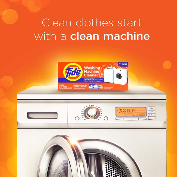 Tide Washing Machine Cleaner 75g 1 SACHET