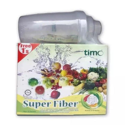 SUPER FIBER TIMO with free shaker - Fiber drink 10 sachets