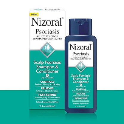 Nizoral Scalp Psoriasis Salicylic Acid 3% Shampoo & Conditioner 325ml