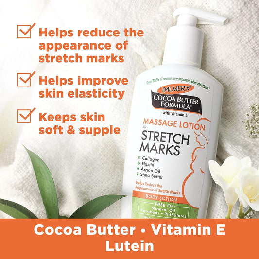 Palmer's Cocoa Butter Formula Body Lotion Massage Lotion for Stretch Marks 8.5 fl oz 250 ml | 190ml