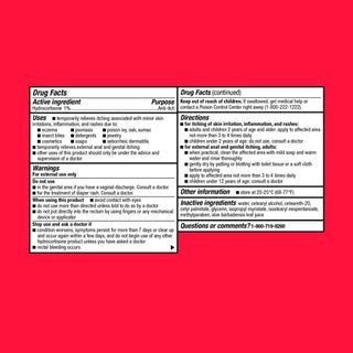 Equate Hydrocortisone Anti-Itch Cream with Aloe 1 oz 28g
