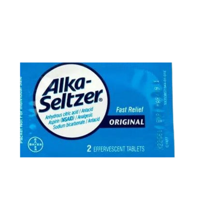 Alka-Seltzer Effervescent Tablets Original Flavor 2 EFFERVESCENT