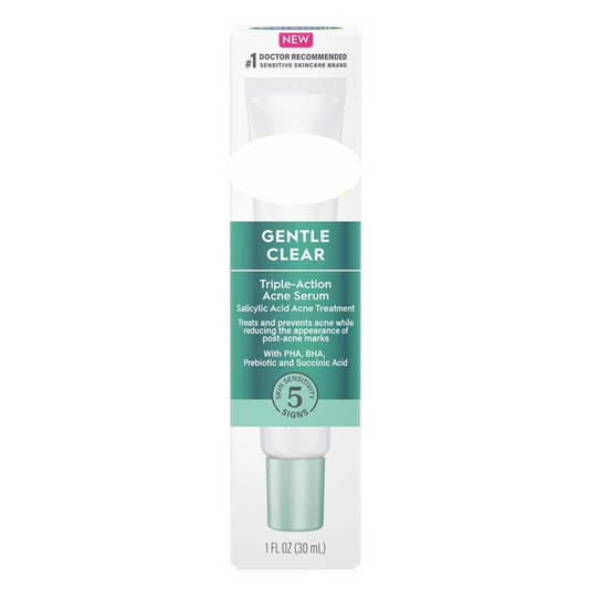 Cetaphil Gentle Clear Mattifying Moisturizer, Serum and Cleanser