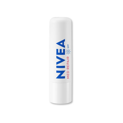 NIVEA Caring Lip Balm  DERMA REPAIR /ROSEHIP OIL CARING SCRUB 4.8G