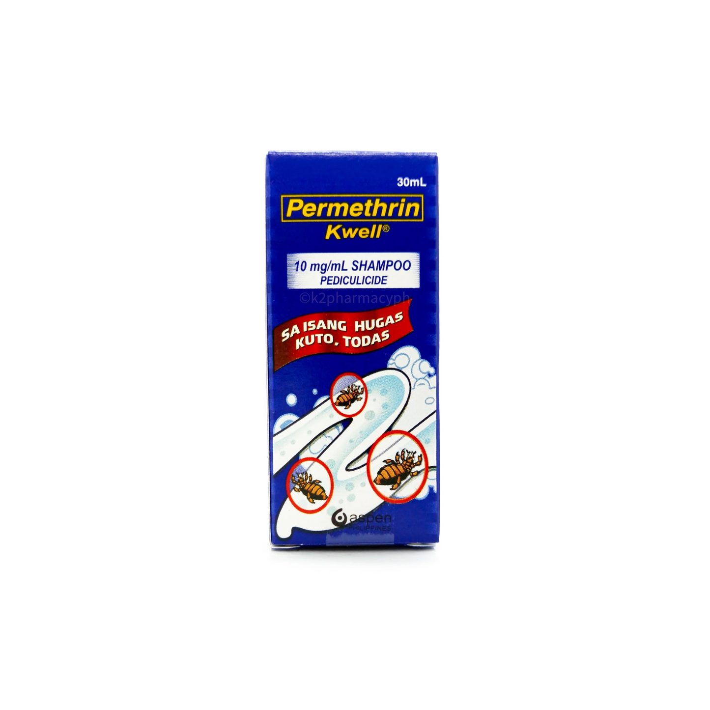 KWELL PERMETHRIN SHAMPOO 10ML|30ML|60ML