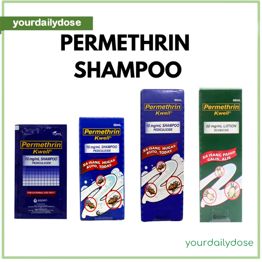 KWELL PERMETHRIN SHAMPOO 10ML|30ML|60ML