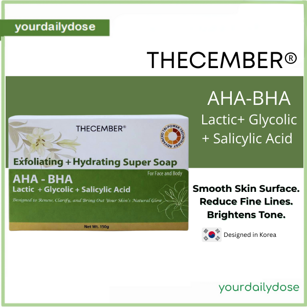 THECEMBER AHA - BHA Lactic + Glycolic + Salicylic Acid 150g