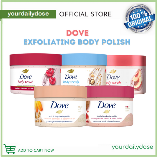 Dove Exfoliating Body Scrub 298g