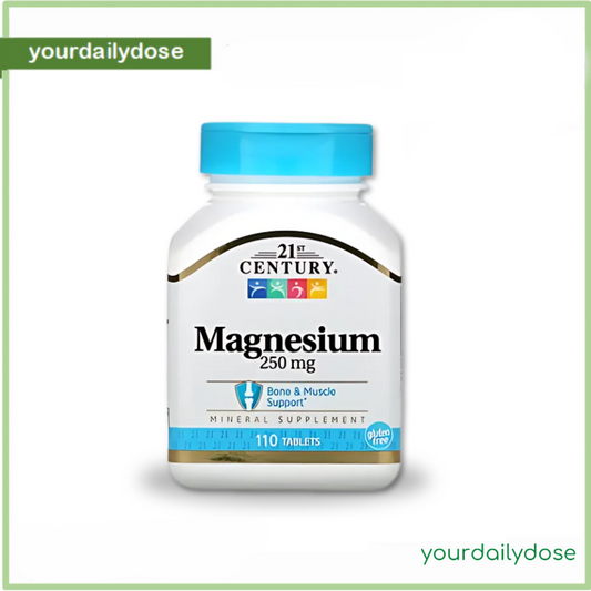 21st Century Magnesium 250 mg 110 Tablets