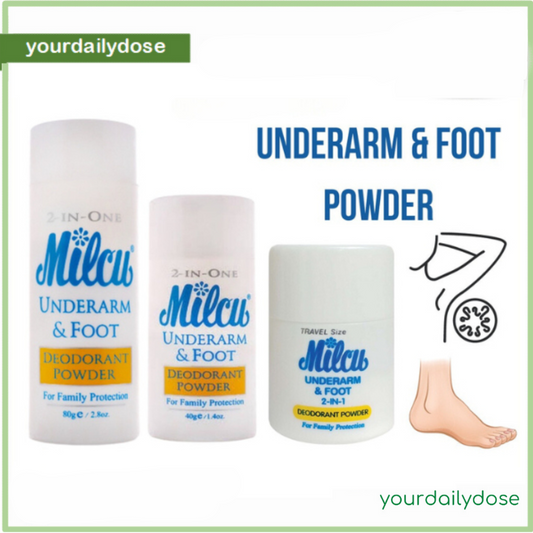 Milcu Underarm & Foot Powder