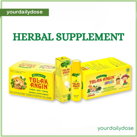 Tolak Angin Liquid Herbal Supplement / ROLL ON