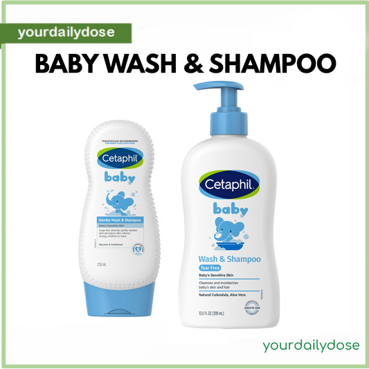 Cetaphil Baby Wash & Shampoo 230ml | 399ml