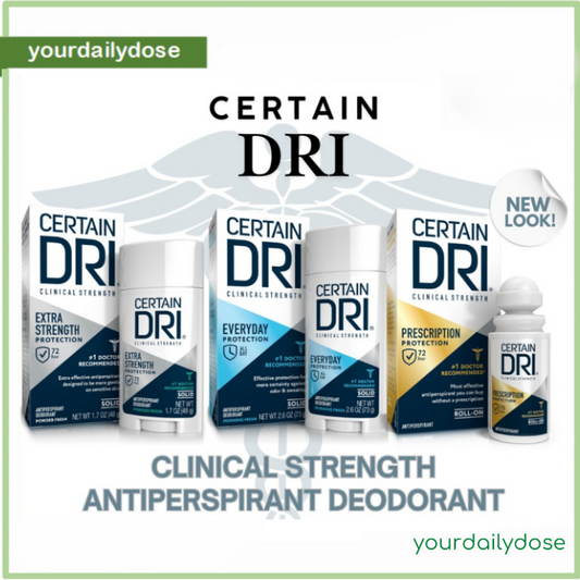 Certain Dri Prescription Strength Clinical Antiperspirant Deodorant 1.2fl oz(35.5ml)