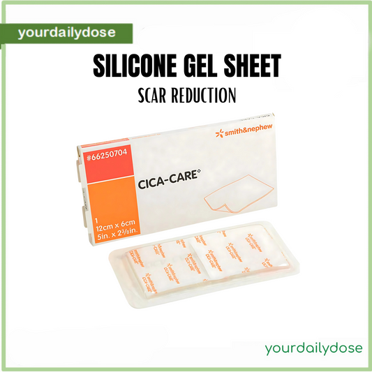Cica-Care Silicone Gel Sheet Scar Reduction 6cm x 12cm (Box of 1)