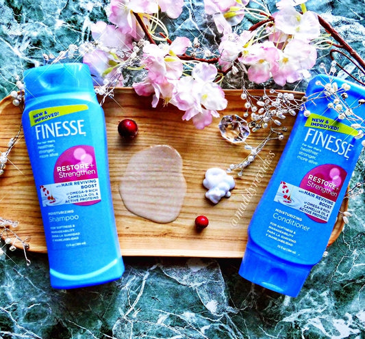 FINESSE 2 IN 1 SHAMPOO + CONDITIONER 384ML