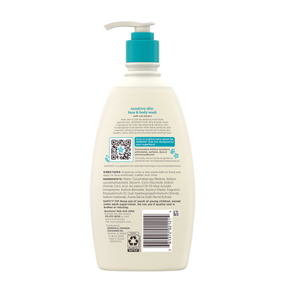 Aveeno Kids Sensitive/Hydrating Face and Body Wash| Gel Cream| Spray