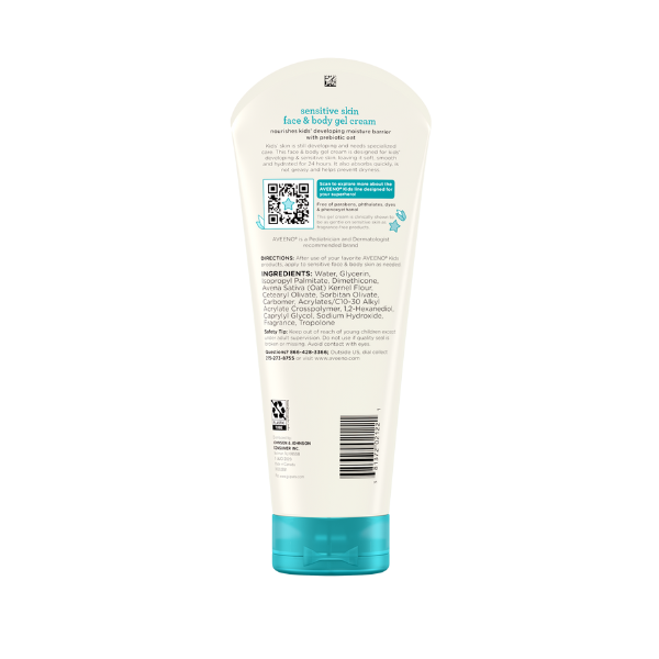 Aveeno Kids Sensitive/Hydrating Face and Body Wash| Gel Cream| Spray
