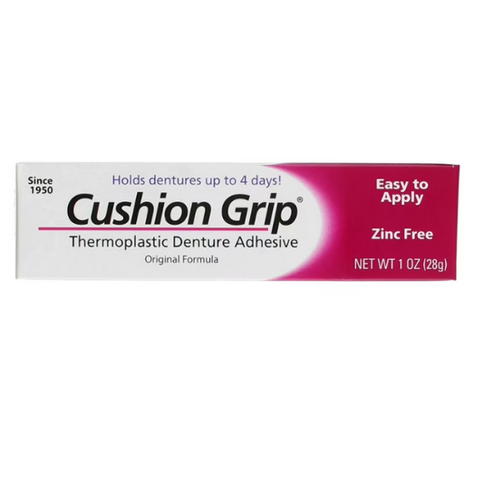 Cushion Grip Thermoplastic Denture Adhesive 28G