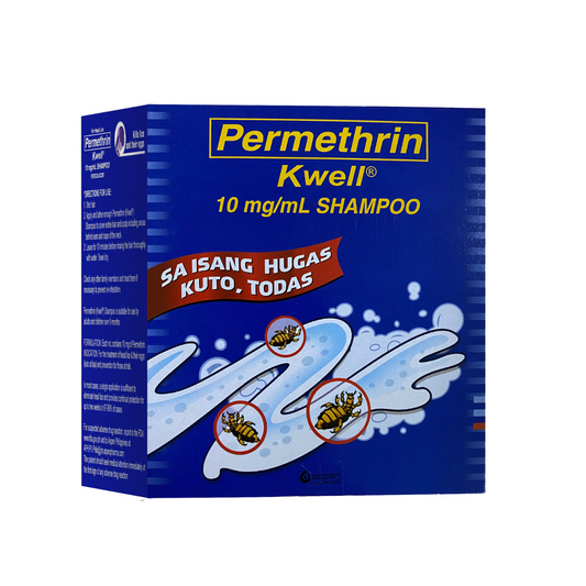 Kwell permethrin shampoo sachet 10ml 1 sachet