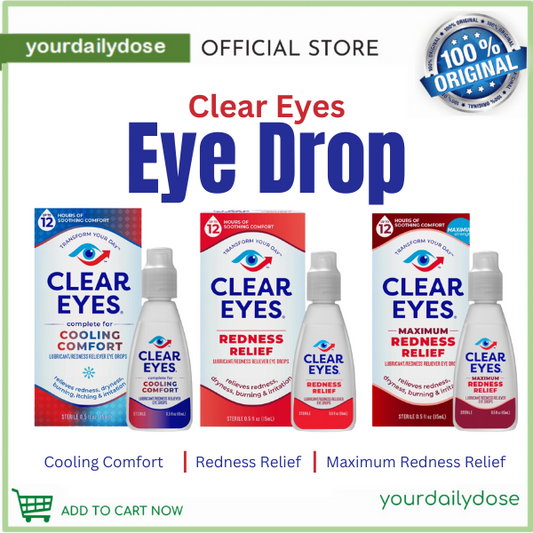 Clear Eyes  Relief Eye Drops 15ml