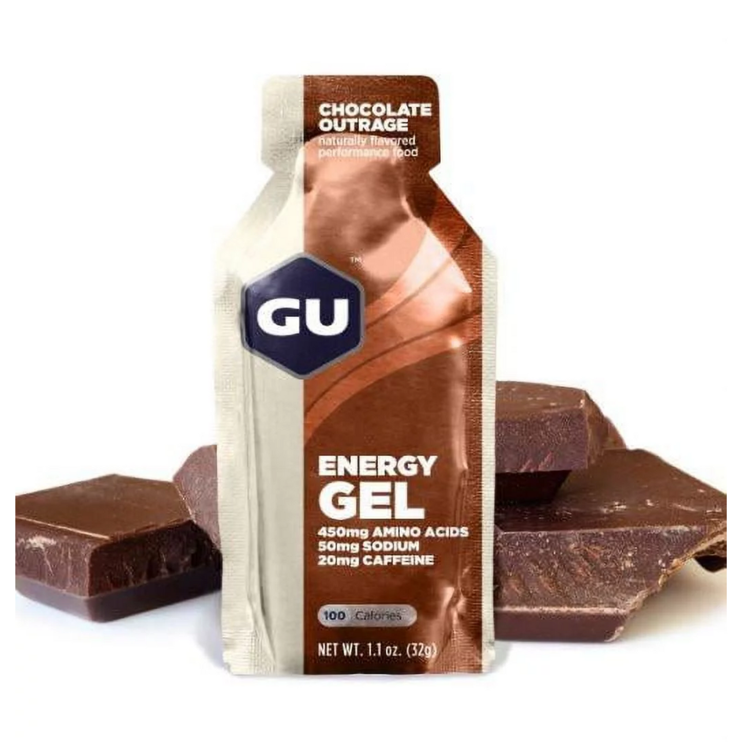 GU Energy Original Sports Nutrition Energy Gel, Fruity Flavors