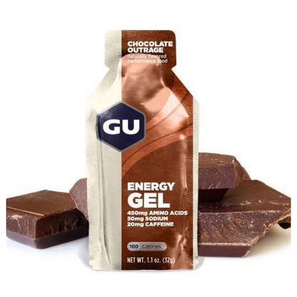 GU Energy Original Sports Nutrition Energy Gel, Fruity Flavors