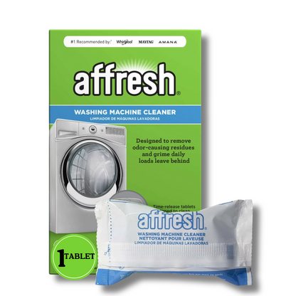 AFFRESH Washer Machine Cleaner, Front & Top Load Machines PER 1-Tablet